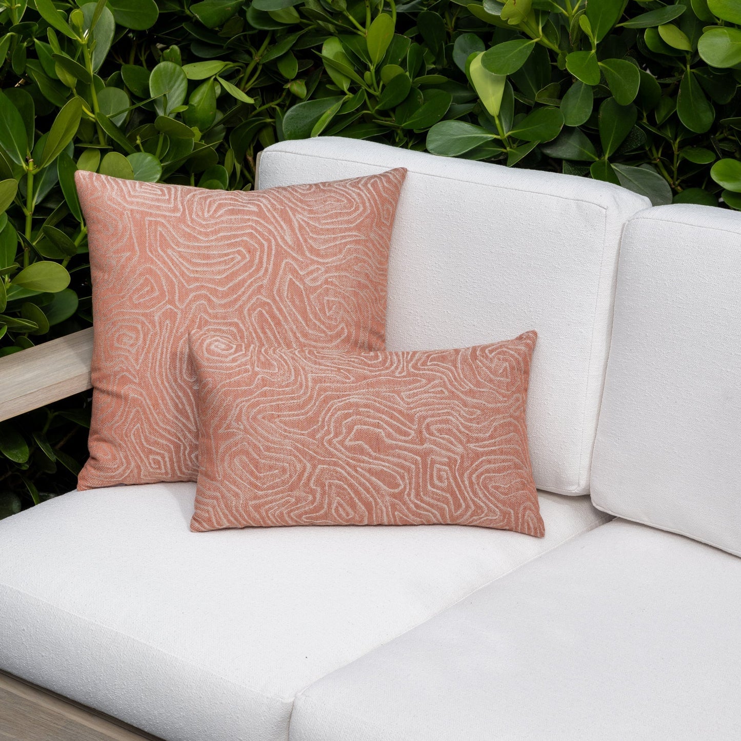20" Square Elaine Smith Pillow  Chari Spice, image 6