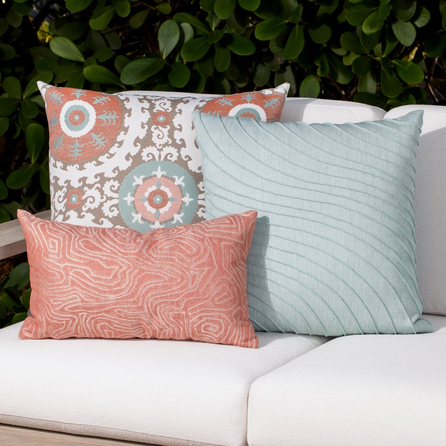 20" Square Elaine Smith Pillow  Tidal Glacier, image 8