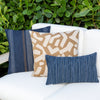 20" Square Elaine Smith Pillow  Fascination Caramel