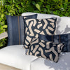 12" x 20" Elaine Smith Pillow Journey Indigo
