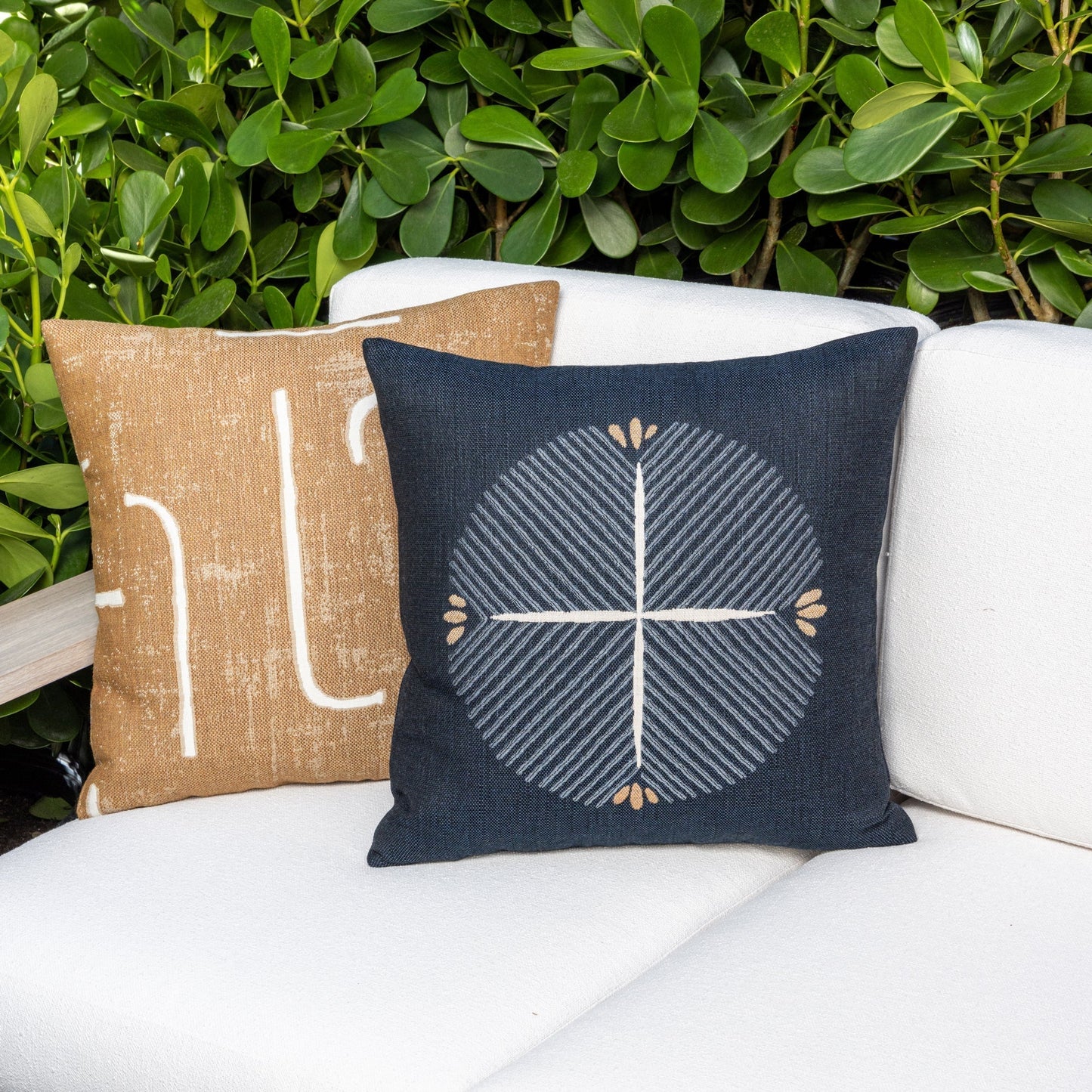 20" Square Elaine Smith Pillow  Instinct Caramel, image 6