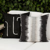 20" Square Elaine Smith Pillow  Resilience Charcoal