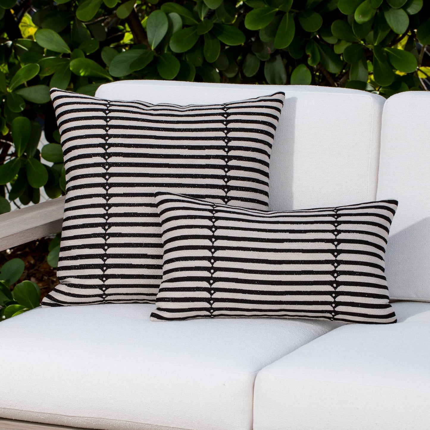 12" x 20" Elaine Smith Pillow  Sincerity Ebony, image 4