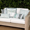 20" Square Elaine Smith Pillow Murmur Surf