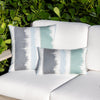 20" Square Elaine Smith Pillow Murmur Surf
