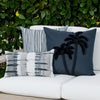 22" Square Elaine Smith Pillow Escape Indigo