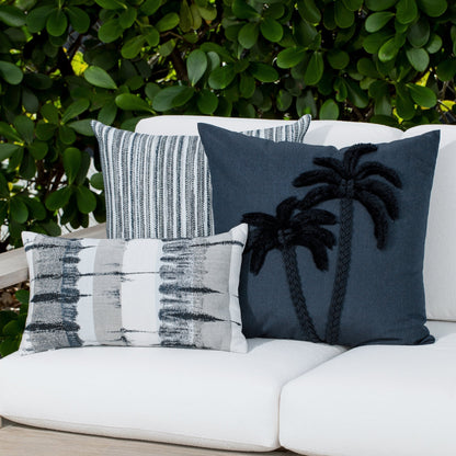 
                  22" Square Elaine Smith Pillow Escape Indigo - Image 4
                