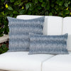 12" x 20" Elaine Smith Pillow Progress Indigo