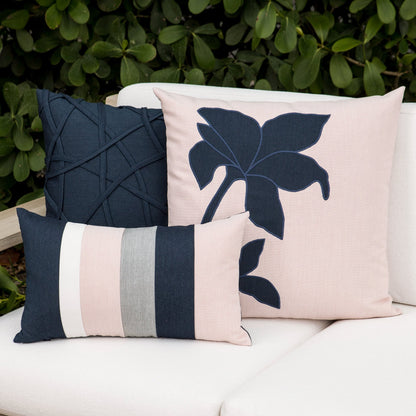 
                  20" Square Elaine Smith Pillow Illusion Indigo - Image 5
                