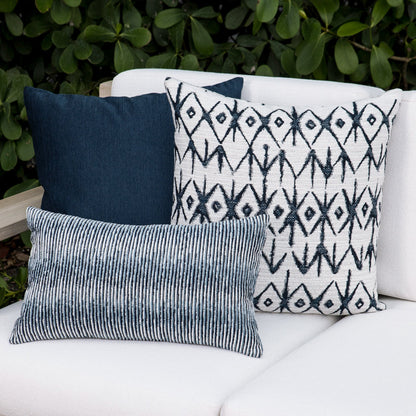 
                  12" x 20" Elaine Smith Pillow Progress Indigo - Image 4
                