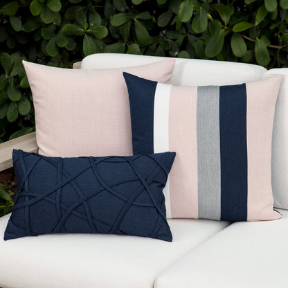 
                  12" x 20" Elaine Smith Pillow Illusion Indigo - Image 4
                