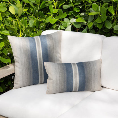 
                  12" x 20" Elaine Smith Pillow  Ombre Indigo - Image 3
                