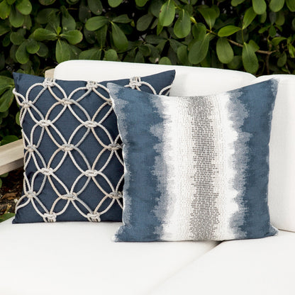 
                  20" Square Elaine Smith Pillow  Resilience Indigo - Image 6
                