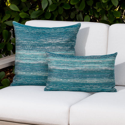 
                  20" Square Elaine Smith Pillow  Textured Lagoon - Image 5
                
