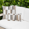 12" x 20" Elaine Smith Pillow  Strata Grigio