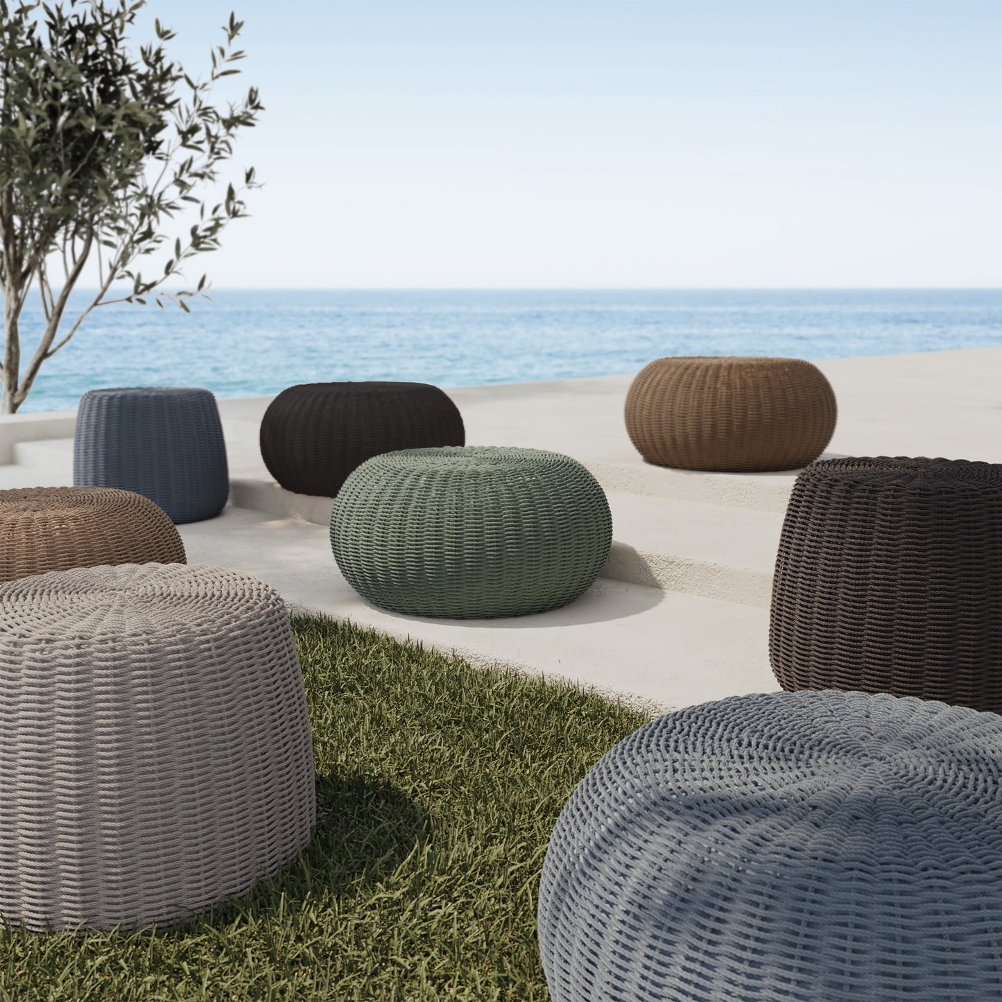 Cloud Large Pouf, image 2