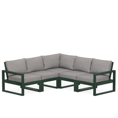 
                  Edge 5 Piece Sectional Set Green Frame Grey Mist Cushion - Image 20
                