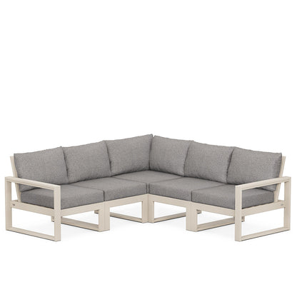 
                  Edge 5 Piece Sectional Set Sand Frame Grey Mist Cushion - Image 62
                