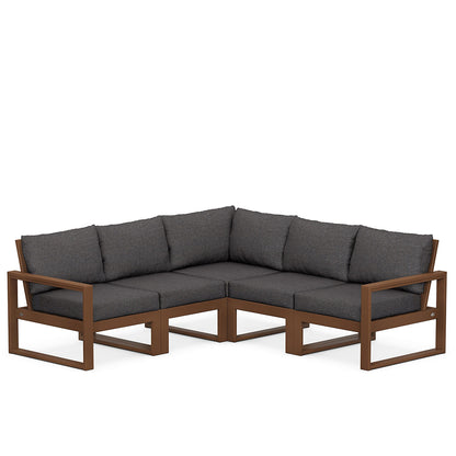 
                  Edge 5 Piece Sectional Set Teak Frame Ash Charcoal Cushion - Image 72
                