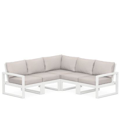 
                  Edge 5 Piece Sectional Set White Frame Dune Burlap Cushion - Image 89
                