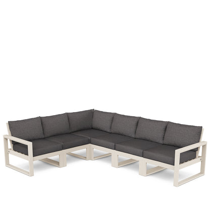 
                  Edge 6 Piece Sectional Set Sand Frame Ash Charcoal Cushion - Image 58
                