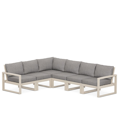 
                  Edge 6 Piece Sectional Set Sand Frame Grey Mist Cushion - Image 62
                