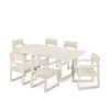 Edge 7 Piece Dining Set Sand