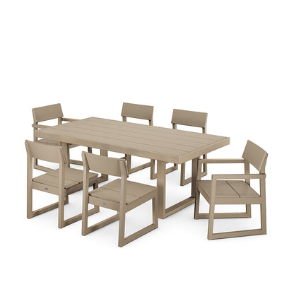 
                  Edge 7 Piece Dining Set Vintage Sahara - Image 9
                