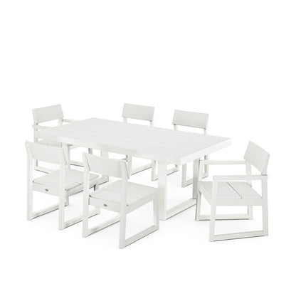 
                  Edge 7 Piece Dining Set Vintage White - Image 10
                