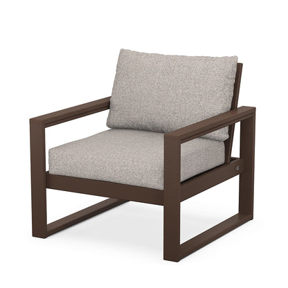 
                  Edge Club Chair Mahogany Frame Weathered Tweed Cushion - Image 56
                