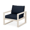 Edge Club Chair Sand Frame Marine Indigo Cushion