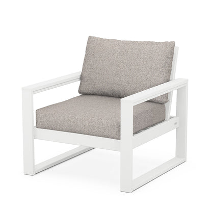 
                  Edge Club Chair White Frame Weathered Tweed Cushion - Image 97
                