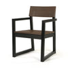 Edge Dining Arm Chair