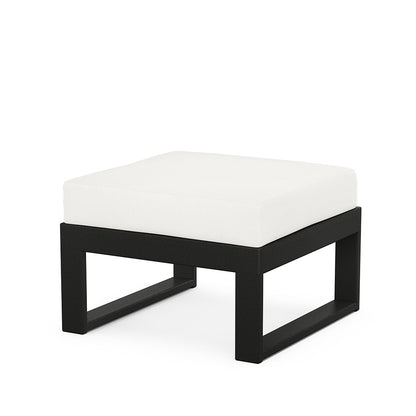 
                  Edge Ottoman Black Frame Natural Linen Cushion - Image 10
                