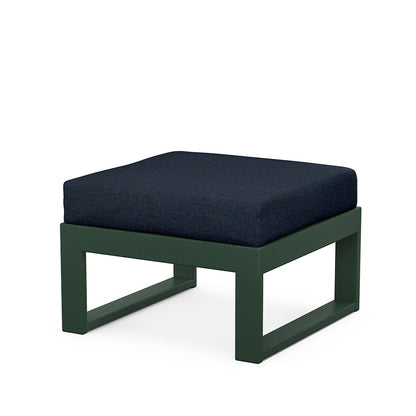 
                  Edge Ottoman Green Frame Marine Indigo Cushion - Image 21
                