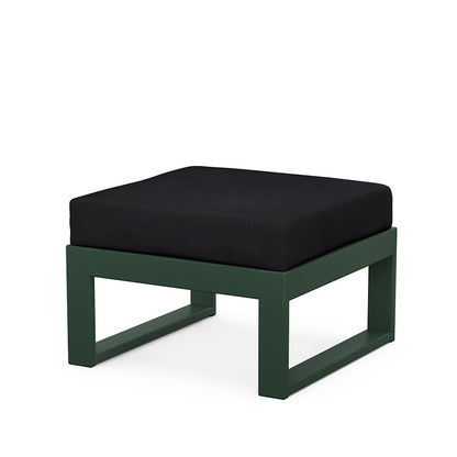 
                  Edge Ottoman Green Frame Midnight Linen Cushion - Image 22
                