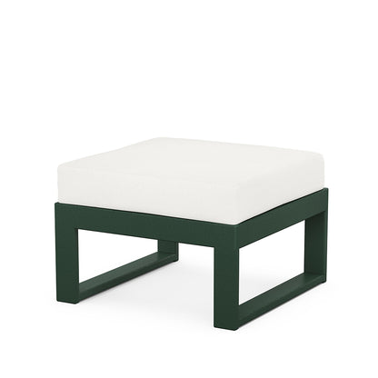 
                  Edge Ottoman Green Frame Natural Linen Cushion - Image 23
                