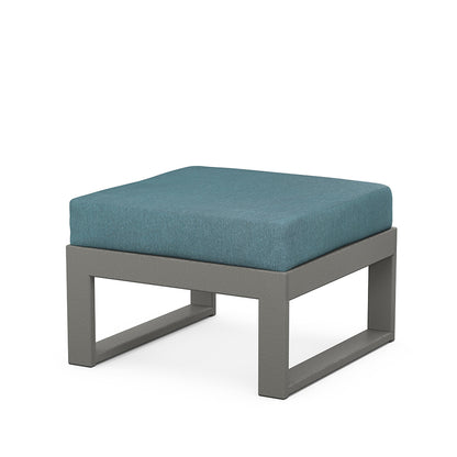 
                  Edge Ottoman Grey Frame Ocean Teal Cushion - Image 39
                