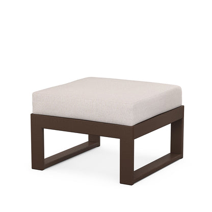 
                  Edge Ottoman Mahogany Frame Dune Burlap Cushion - Image 46
                