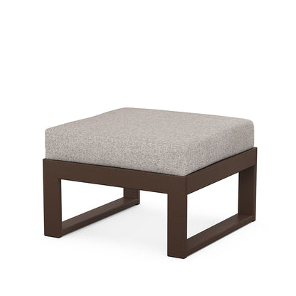 
                  Edge Ottoman Mahogany Frame Weathered Tweed Cushion - Image 56
                