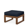 Edge Ottoman Teak Frame Marine Indigo Cushion