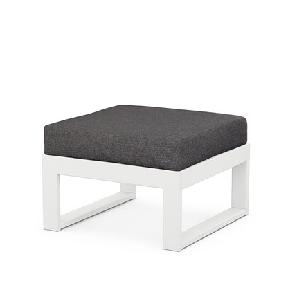 
                  Edge Ottoman White Frame Ash Charcoal Cushion - Image 84
                