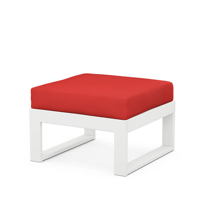 
                  Edge Ottoman White Frame Crimson Linen Cushion - Image 86
                