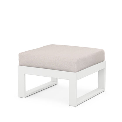 
                  Edge Ottoman White Frame Dune Burlap Cushion - Image 87
                