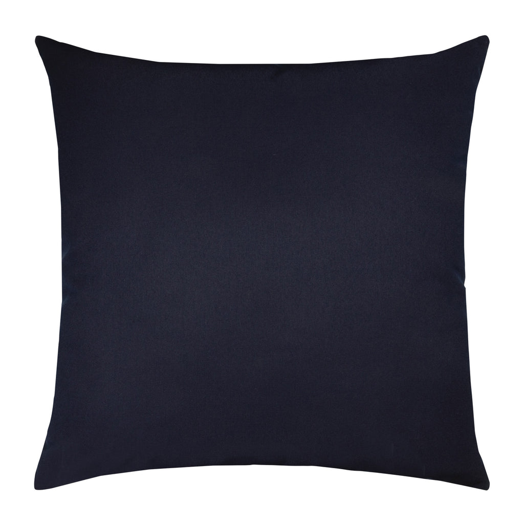 Elaine Smith 20 Square Pillow Canvas Navy