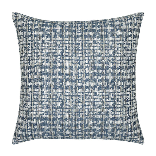 20" Square Elaine Smith Pillow Channel Bleu
