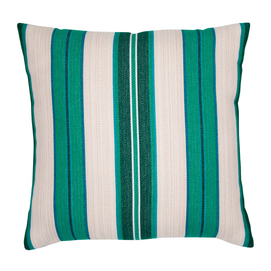 20" Square Elaine Smith Pillow  Fortitude Emerald