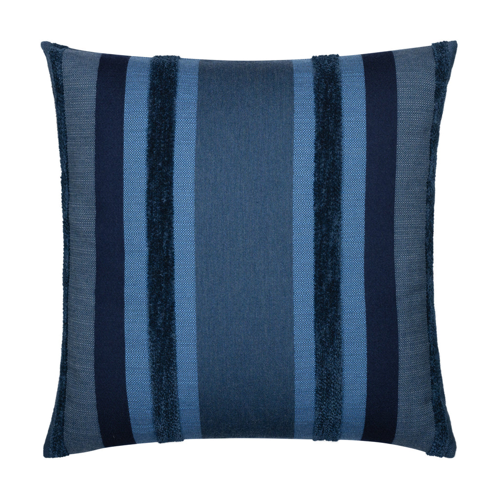 Elaine Smith 20 Square Pillow Intermix Indigo