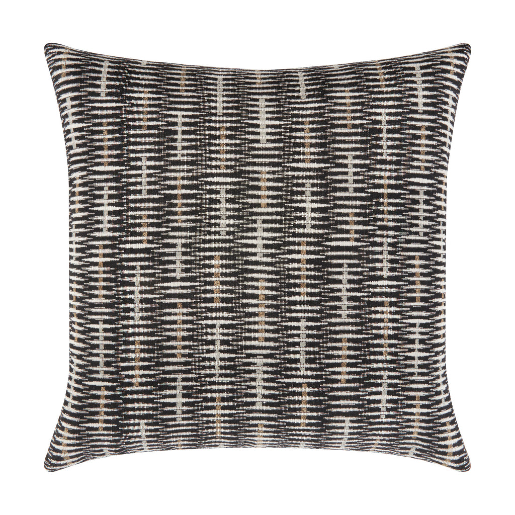 Elaine Smith 20 Square Pillow Intertwine Ebony