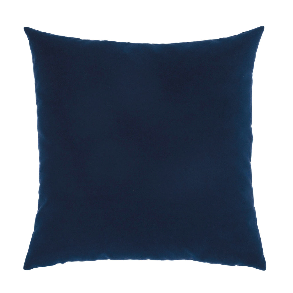 Elaine Smith 20 Square Pillow Lush Velvet Midnight